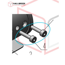 Hexagon socket cap head screw M4x12