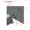 Dispenser Shaft Spacer