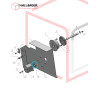 Dispenser Shaft Spacer