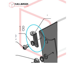 Band feeding spring bracket