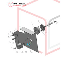 Cross pan head screw M4x10