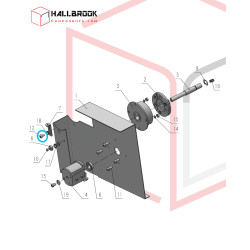 Cross pan head screw M4x6