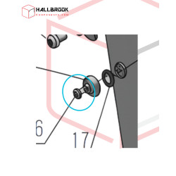 Cross countersunk head screw M3x8
