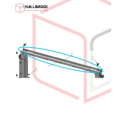Front guide way (20MM）