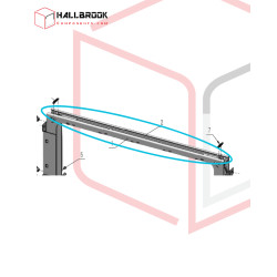 Rear guide way(30MM)
