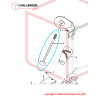 THREAD CONE CLAMPING ROD, FOR YAO HAN ONLY