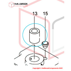 MAIN SHAFT BUSHING, REAR