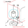 MAIN SHAFT BUSHING, REAR