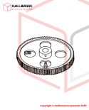 SYNCHRO PULLEY (70 TOOTH) FOR N600A/N602A