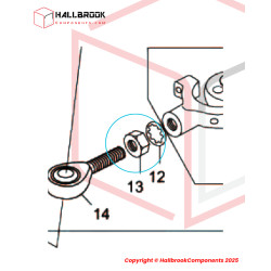 NUT, FOR 6001408 (M-8/S)