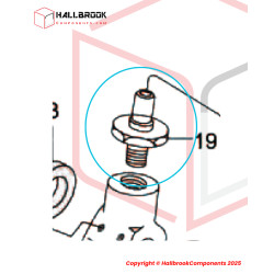 ROD END STUD