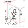 ROD END STUD