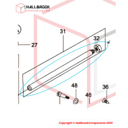 NEEDLE BAR WITH NUT