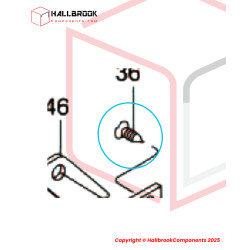 SCREW, FOR 6001434