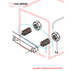 STUD SLIDE BLOCK ADJUSTING SUPPORT