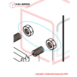 LOCK NUT, FOR 6001813