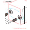 LOCK NUT, FOR 6001813