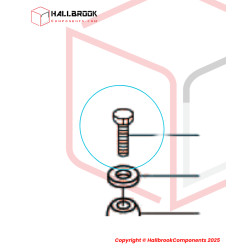BOLT, FOR 6001817 (M3X0.5X12 L)