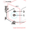 NUT, FOR 6001817 (M3X0.5)