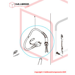 CABTYER CORD, WITH PLUG 12V