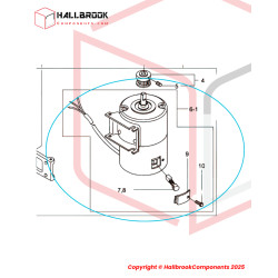 UNIVERSAL MOTOR ASM(220V)