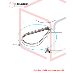 TIMING BELT (170XL FOR N600A & N602A)