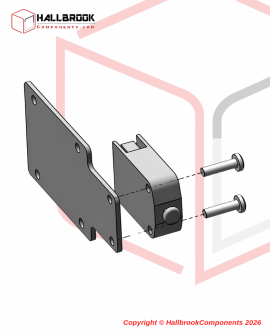 Door safety switch bracket