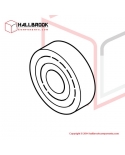 BR60042RS Bearing, 6004 2RS