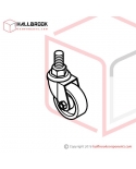 TC-006S Caster (Free) (Stainless Steel Model)