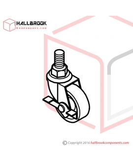 TC-007S Caster (Brake) (Stainless Steel Model)