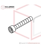 HBS0650S HBS, M6x50 (Stainless Steel Model)