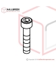 HBS0430HS HBS, M4x30 (H) (Stainless Steel Model)