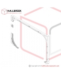 T6-2-20110 Arch Frame (For 850W x 600H)