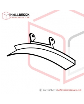 T6-2-20180 Corner Guide Rail, Upper