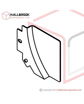Back Guide Plate, LH Lower