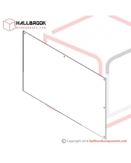T6-5-50190S Rear Plate (Stainless Steel Model)
