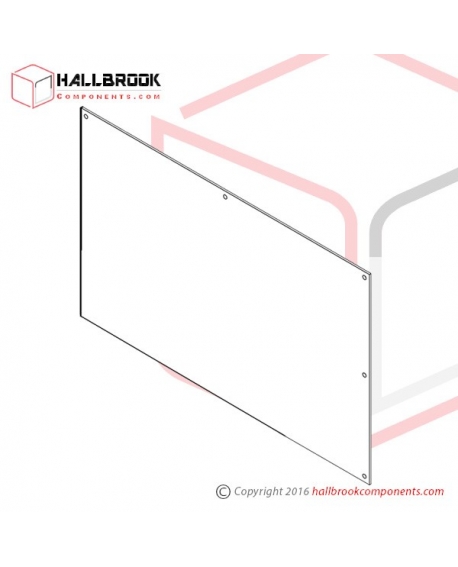 T6-5-50190S Rear Plate (Stainless Steel Model)