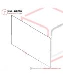 T6-5-50190S Rear Plate (Stainless Steel Model)