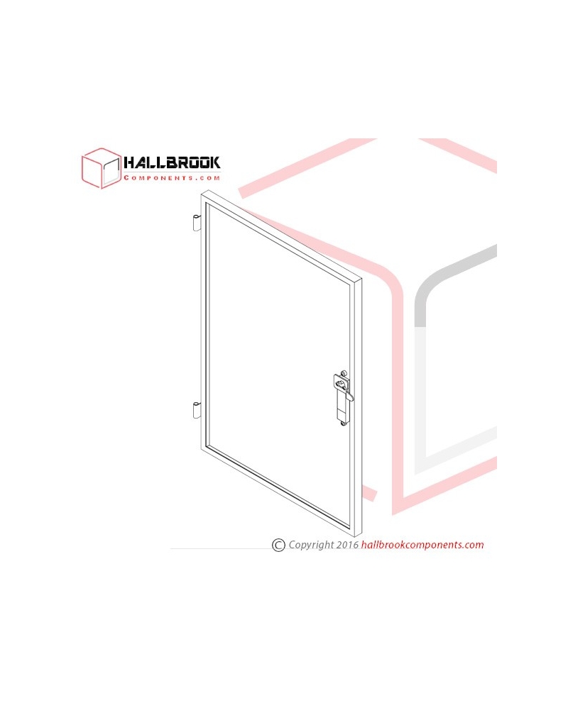 T6660120S Electric Box Door (Stainless Steel Model)