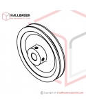 T6-6-30136 Motor (M2) Pulley