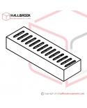 WD25450275 Wire Duct 25x45x275