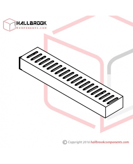 WD25450300 Wire Duct 25x45x300
