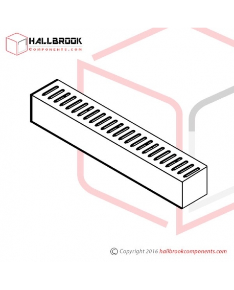 WD45450300 Wire Duct 45x45x300