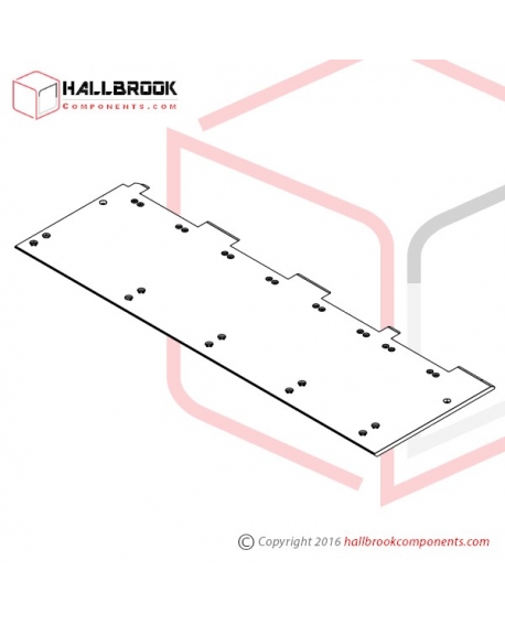 T6-7-50113 Upper Table Rear (For 1050W)