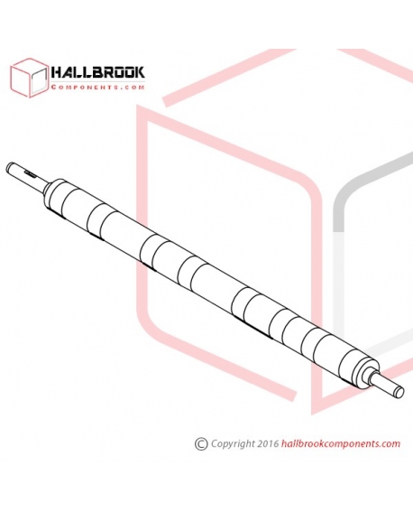 T6-7-50400 Shaft (For 850W/1250W)