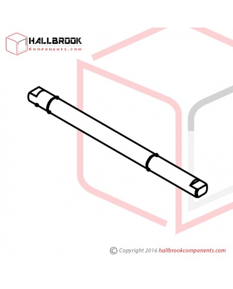 T6-7-50590S Shaft (For 850W/1250W) (Stainless Steel Model)