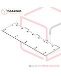T6-7-50411 Upper Table Front (For 1050W)