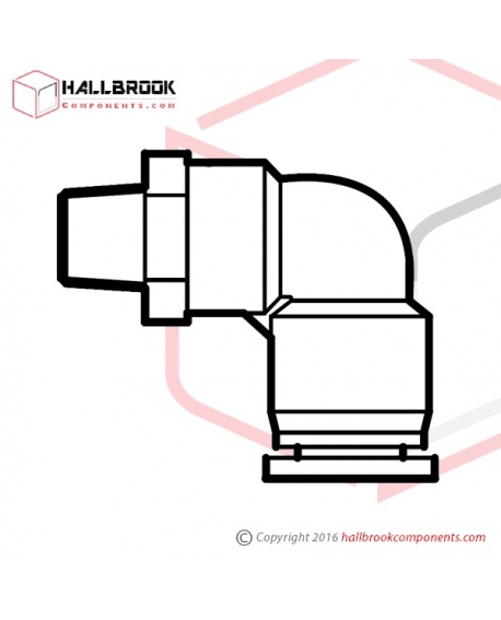 T7-8-30160 Tube Fitting-Elbow, 8-38"