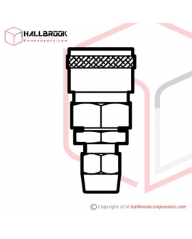 T7-8-30370 Quick Coupler (Female), 6.5x10