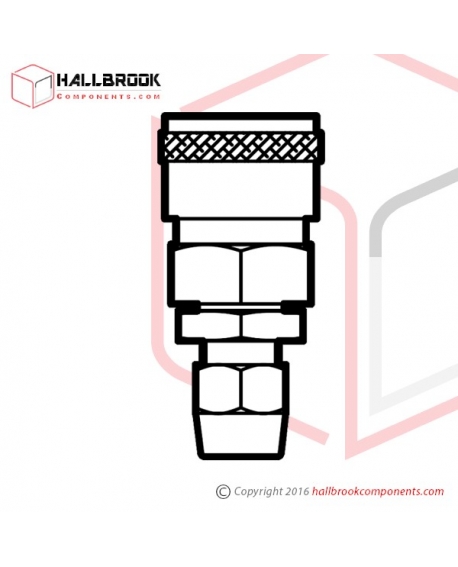 T7-8-30370 Quick Coupler (Female), 6.5x10